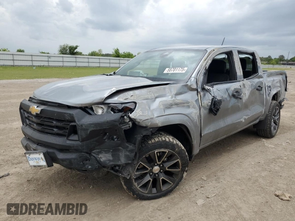 2024 Chevrolet Colorado 2WD Work Truck with VIN 1GCGSBEC7R1313626, listed as a Copart auction lot 55701175 with Not provided miles and Salvage title. Bid and sale history available at DreamBid. Image 1.