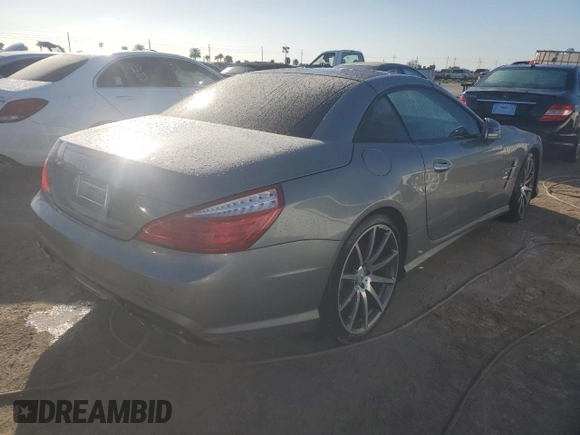 2013 Mercedes-Benz SL 63 AMG with VIN WDDJK7EA7DF015841, listed as a Copart auction lot 77587664 with Not provided miles and Non repairable. Bid and sale history available at DreamBid. Image 3.
