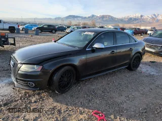 2012 Audi S4 Premium Plus with VIN WAUBGAFL7CA050594, listed as a Copart auction lot 85543164 with 159,266 mi miles and Salvage Title. Bid and sale history available at carsss.com. Image 1.