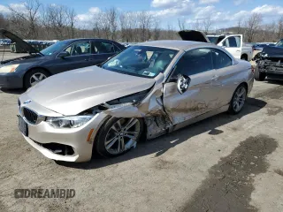 2016 BMW 4 Series 428i xDrive with VIN WBA3T1C57GP823122, listed as a Copart auction lot 50023725 with Not Provided miles and Salvage Title. Bid and sale history available at carsss.com. Image 1.