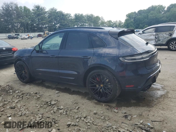 2022 Porsche Macan Turbo with VIN WP1AF2A56NLB30555, listed as a Copart auction lot 59379765 with 36,129 mi miles and Salvage title. Bid and sale history available at DreamBid. Image 2.