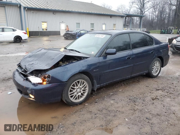 2004 Subaru Legacy Sedan (Natl) L with VIN 4S3BE625047203599, listed as a Copart auction lot 83462194 with 68,056 mi miles and Salvage Title. Bid and sale history available at carsss.com. Image 1.
