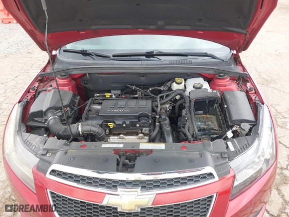 2014 Chevrolet Cruze ECO with VIN 1G1PH5SBXE7171350, listed as a IAAI auction lot 41829109 with 156,419 mi miles. Bid and sale history available at carsss.com. Image 10.