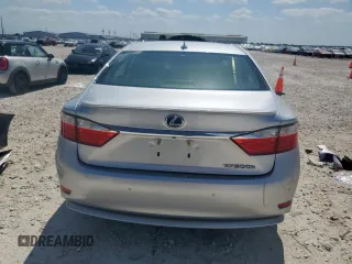 2013 Lexus ES 300h with VIN JTHBW1GG9D2003018, listed as a Copart auction lot 59173005 with 132,344 mi miles and Salvage title. Bid and sale history available at DreamBid. Image 6.
