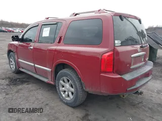 2006 Infiniti QX56 with VIN 5N3AA08A16N800528, listed as a IAAI auction lot 41716295 with 258,219 mi miles. Bid and sale history available at carsss.com. Image 3.