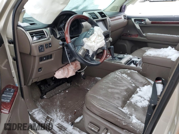 2013 Lexus GX 460 with VIN JTJBM7FX9D5054512, listed as a Copart auction lot 45864295 with 151,040 mi miles and Salvage Title. Bid and sale history available at DreamBid. Image 8.