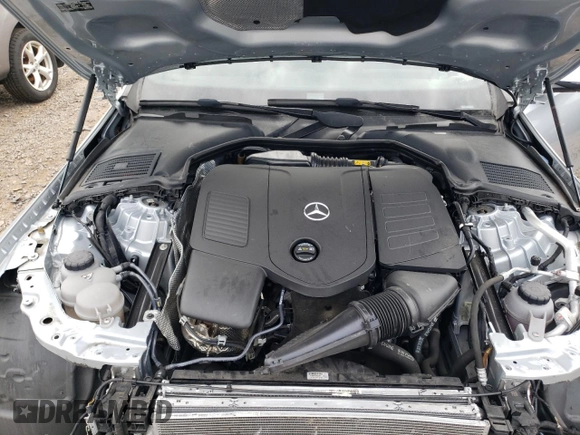 2022 Mercedes-Benz C 300 with VIN W1KAF4HB8NR016858, listed as a Copart auction lot 46455435 with 18,856 mi miles and Salvage Title. Bid and sale history available at DreamBid. Image 11.