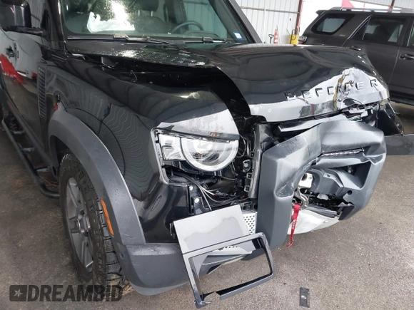 2023 Land Rover Defender S with VIN SALEJ7EX6P2137517, listed as a IAAI auction lot 41502561 with 13,998 mi miles and . Bid and sale history available at DreamBid. Image 18.