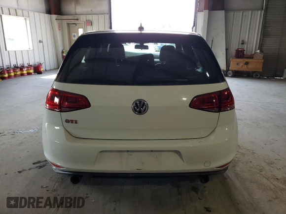 2017 Volkswagen Golf GTI S with VIN 3VW447AU9HM060820, listed as a Copart auction lot 45034363 with 66,560 mi miles. Bid and sale history available at carsss.com. Image 6.