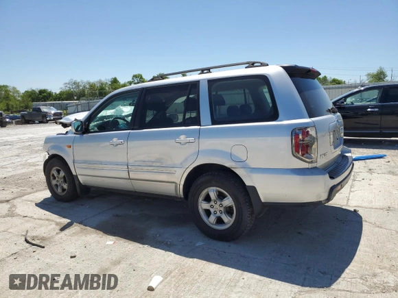 2007 Honda Pilot LX with VIN 5FNYF18117B010892, listed as a Copart auction lot 56334945 with Not provided miles and Salvage title. Bid and sale history available at DreamBid. Image 2.