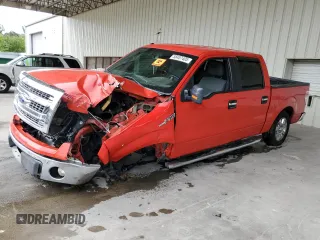 2014 Ford F-150 XL with VIN 1FTFW1CF2EFA90660, listed as a Copart auction lot 58407405 with Not provided miles and Salvage title. Bid and sale history available at DreamBid. Image 1.