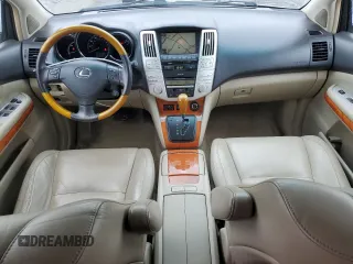 2008 Lexus RX 400h with VIN JTJHW31U382857124, listed as a Copart auction lot 54264275 with 241,588 mi miles and Salvage Title. Bid and sale history available at DreamBid. Image 8.