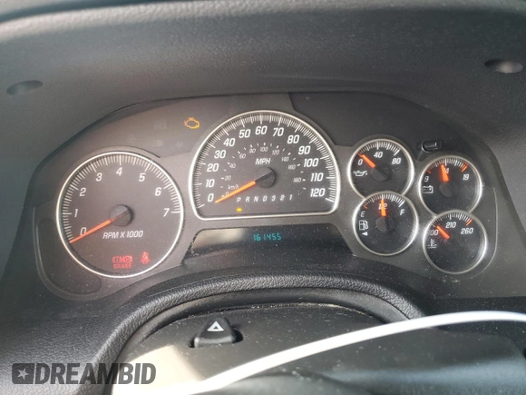 2006 GMC Envoy SLE z VIN 1GKDS13S062176000, wystawiony jako Copart lot #57672995 z przebiegiem 161 455 mil mil oraz Szkoda całkowita • Salvage title. Historia ofert i sprzedaży dostępna na DreamBid. Obrazek 9.