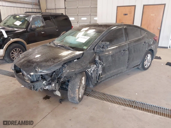 2020 Hyundai Elantra SEL with VIN 5NPD84LF4LH585917, listed as a IAAI auction lot 41328557 with 47,051 mi miles. Bid and sale history available at carsss.com. Image 16.