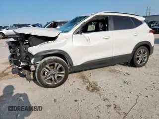 2023 Kia Seltos S with VIN KNDEU2AA0P7459074, listed as a Copart auction lot 59050205 with 15,207 mi miles and Salvage title. Bid and sale history available at DreamBid. Image 1.