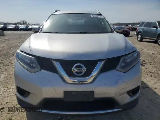 2016 Nissan Rogue SV with VIN KNMAT2MV2GP678098, listed as a Copart auction lot 52334775 with 114,663 mi miles and Salvage Title. Bid and sale history available at DreamBid. Image 5.