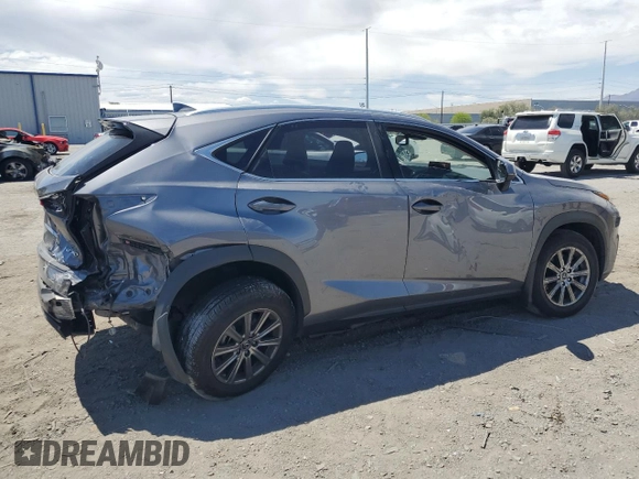 2019 Lexus NX 300 with VIN JTJBARBZXK2194319, listed as a Copart auction lot 57480415 with 91,407 mi miles and Salvage title. Bid and sale history available at DreamBid. Image 3.