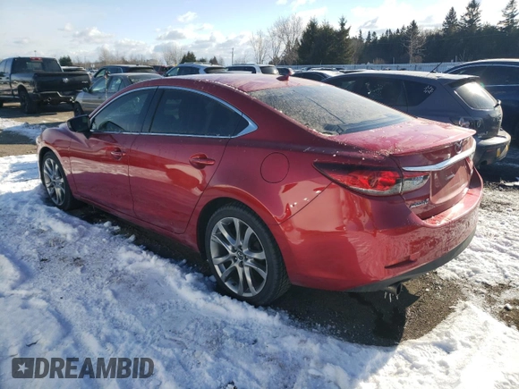 2015 Mazda 6 i Grand Touring with VIN JM1GJ1W50F1185626, listed as a Copart auction lot 87596025 with 147,630 mi miles and Clean Title. Bid and sale history available at carsss.com. Image 2.