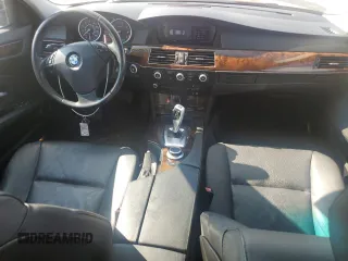 2008 BMW 5 Series 550i with VIN WBANW53568CT49017, listed as a Copart auction lot 44167845 with 159,396 mi miles and Salvage Title. Bid and sale history available at carsss.com. Image 8.
