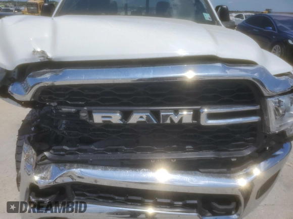 2023 Ram 2500 Tradesman with VIN 3C6UR5CL3PG636676, listed as a Copart auction lot 56949335 with 61,984 mi miles and Salvage title. Bid and sale history available at DreamBid. Image 11.
