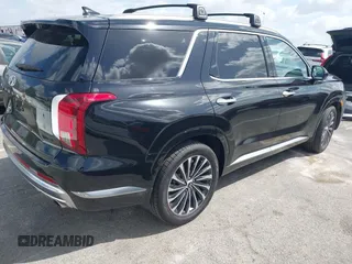 2024 Hyundai Palisade Calligraphy z VIN KM8R74GEXRU678526, wystawiony jako IAAI lot #41958741 z przebiegiem 2 666 mil mil oraz . Historia ofert i sprzedaży dostępna na DreamBid. Obrazek 4.
