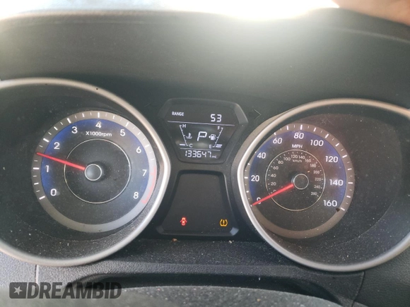 2014 Hyundai Elantra SE z VIN KMHDH4AE6EU052627, wystawiony jako Copart lot #49247275 z przebiegiem 133 647 mil mil oraz Szkoda całkowita • Salvage title. Historia ofert i sprzedaży dostępna na DreamBid. Obrazek 9.