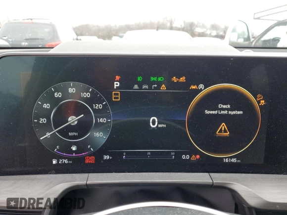 2024 Kia Telluride SX X-Line with VIN 5XYP5DGC6RG514451, listed as a Copart auction lot 43965105 with 16,145 mi miles and Salvage Title. Bid and sale history available at carsss.com. Image 9.