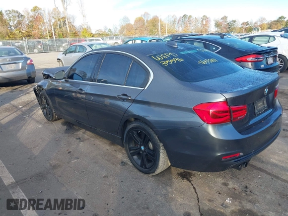 2017 BMW 3 Series 330i with VIN WBA8B9G30HNU53208, listed as a IAAI auction lot 40834514 with 73,119 mi miles. Bid and sale history available at carsss.com. Image 3.