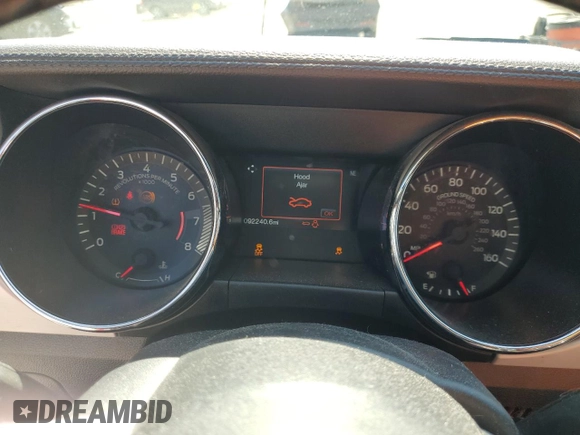 2017 Ford Mustang EcoBoost с VIN 1FA6P8TH5H5217781, выставлен на аукционе Copart как лот 65195045 с пробегом 92 240 миль миль и Списание • Salvage title. История ставок и продаж доступна на DreamBid. Изображение 9.