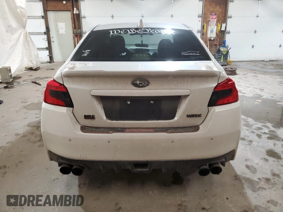 2017 Subaru WRX Limited with VIN JF1VA1N65H8814136, listed as a Copart auction lot 43193275 with 124,721 mi miles and Salvage Title. Bid and sale history available at carsss.com. Image 6.