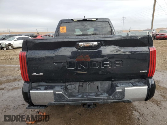2024 Toyota Tundra Limited z VIN 5TFJA5DB3RX171081, wystawiony jako Copart lot #87020974 z przebiegiem Nie podano mil oraz Szkoda całkowita • Salvage title. Historia ofert i sprzedaży dostępna na DreamBid. Obrazek 6.