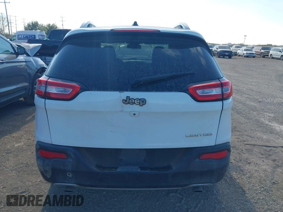 2014 Jeep Cherokee Limited with VIN 1C4PJLDSXEW118473, listed as a IAAI auction lot 41359322 with 111,000 mi miles. Bid and sale history available at carsss.com. Image 15.
