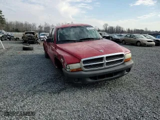 2004 Dodge Dakota with VIN 1D7GL12K34S504035, listed as a Copart auction lot 46815725 with 0 mi miles and Salvage Title. Bid and sale history available at carsss.com. Image 10.