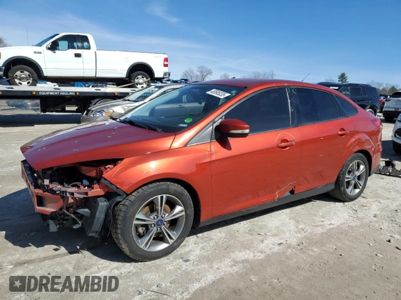 2018 Ford Focus SE with VIN 1FADP3FE3JL269987, listed as a Copart auction lot 48895035 with 109,463 mi miles and Salvage Title. Bid and sale history available at carsss.com. Image 1.