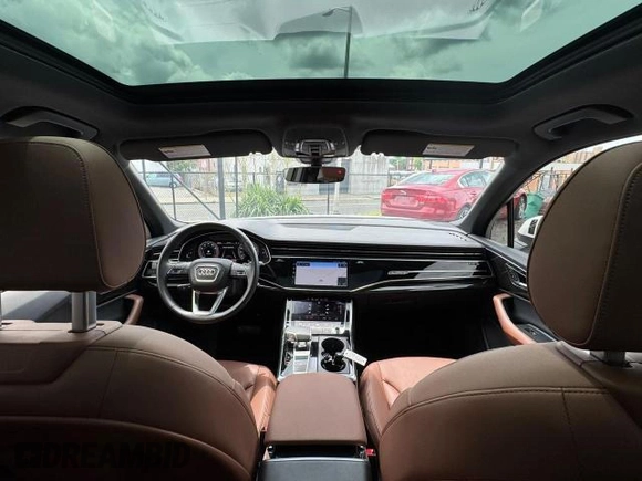 2023 Audi Q7 Premium with VIN WA1AXBF78PD019523, listed as a Copart auction lot 66156955 with 13,821 mi miles and Clean title. Bid and sale history available at DreamBid. Image 5.