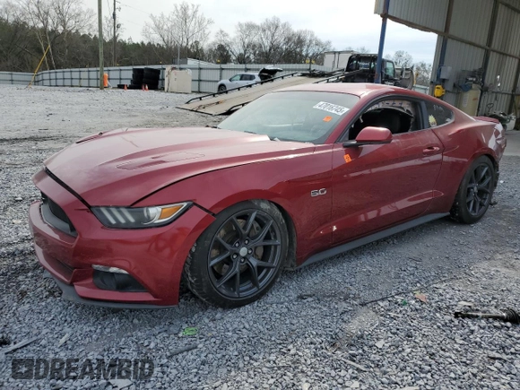 2017 Ford Mustang GT with VIN 1FA6P8CF6H5240307, listed as a Copart auction lot 47016745 with Not Provided miles and Salvage Title. Bid and sale history available at DreamBid. Image 1.