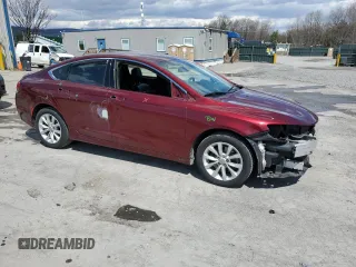2015 Chrysler 200 C with VIN 1C3CCCCG6FN609625, listed as a Copart auction lot 53061575 with 163,052 mi miles and Salvage Title. Bid and sale history available at DreamBid. Image 4.