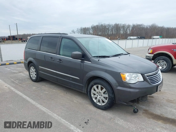 2016 Chrysler Town & Country Touring with VIN 2C4RC1BG4GR231224, listed as a IAAI auction lot 41750794 with 225,907 mi miles. Bid and sale history available at carsss.com. Image 1.