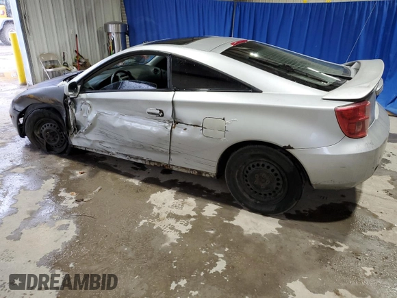 2000 Toyota Celica GT with VIN JTDDR32T6Y0060408, listed as a Copart auction lot 84506594 with 195,924 mi miles and Salvage Title. Bid and sale history available at carsss.com. Image 2.