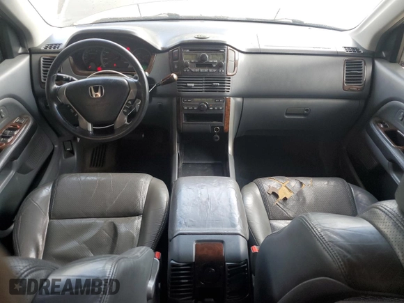 2003 Honda Pilot EX z VIN 2HKYF18593H563871, wystawiony jako Copart lot #55968445 z przebiegiem 213 637 mil mil oraz Szkoda całkowita • Salvage title. Historia ofert i sprzedaży dostępna na DreamBid. Obrazek 8.