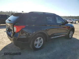 2023 Ford Explorer XLT with VIN 1FMSK8DHXPGA83337, listed as a Copart auction lot 45030485 with 11,833 mi miles and Salvage Title. Bid and sale history available at DreamBid. Image 3.
