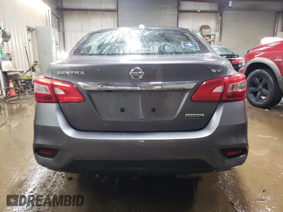 2019 Nissan Sentra S with VIN 3N1AB7AP9KY408995, listed as a Copart auction lot 47825935 with 82,077 mi miles and Salvage Title. Bid and sale history available at carsss.com. Image 6.