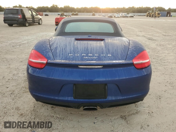 2013 Porsche Boxster с VIN WP0CA2A86DK112144, выставлен на аукционе Copart как лот 73866704 с пробегом Не указан миль и Списание • Salvage title. История ставок и продаж доступна на DreamBid. Изображение 6.