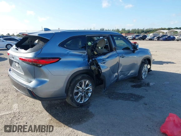 2023 Toyota Highlander L z VIN 5TDKDRAH5PS014778, wystawiony jako IAAI lot #41081620 z przebiegiem 49 047 mil mil oraz . Historia ofert i sprzedaży dostępna na DreamBid. Obrazek 4.