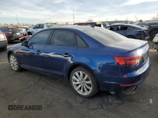 2017 Audi A4 Premium with VIN WAUGNAF41HN007244, listed as a Copart auction lot 42655145 with 80,468 mi miles and Salvage Title. Bid and sale history available at carsss.com. Image 2.