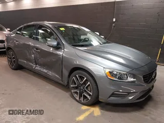 2018 Volvo S60 Dynamic with VIN YV140MTL8J2461042, listed as a IAAI auction lot 42093883 with 24,374 mi miles. Bid and sale history available at carsss.com. Image 1.