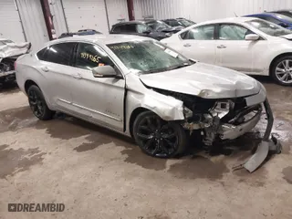 2018 Chevrolet Impala Premier with VIN 2G1125S30J9108931, listed as a IAAI auction lot 41349265 with 86,750 mi miles. Bid and sale history available at carsss.com. Image 1.