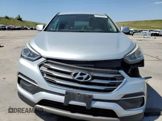 2018 Hyundai Santa Fe 2.4L with VIN 5XYZTDLB7JG548172, listed as a Copart auction lot 61970955 with 92,564 mi miles and Salvage title. Bid and sale history available at DreamBid. Image 5.