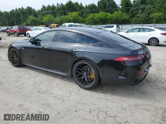 2019 Mercedes-Benz AMG GT 63 S z VIN WDD7X8KB4KA007978, wystawiony jako Copart lot #64945444 z przebiegiem Nie podano mil oraz Szkoda całkowita • Salvage title. Historia ofert i sprzedaży dostępna na DreamBid. Obrazek 2.