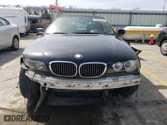2006 BMW 3 Series 325Ci with VIN WBABW33426PX86047, listed as a Copart auction lot 50032664 with 86,241 mi miles and Salvage Title. Bid and sale history available at carsss.com. Image 5.